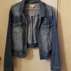 Love, Fire Denim Jean Jacket